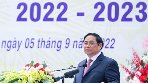 Thủ tướng Phạm Minh Chính: Đừng vì bệnh thành tích mà làm tổn thương con trẻ