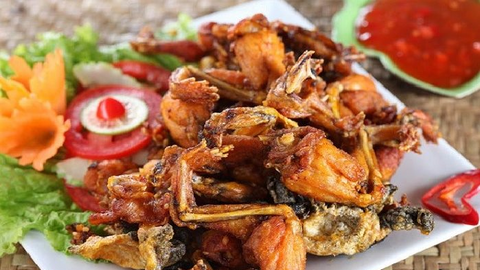 Món ngon mỗi ngày: Ếch chiên bơ tỏi