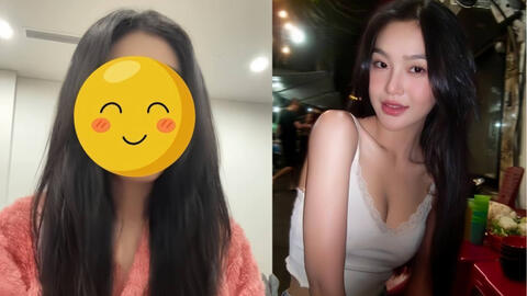Cặp "mắt hồ ly" của tiểu tam hot nhất hiện tại gây chú ý, chính chủ show luôn mặt mộc làm netizen choáng
