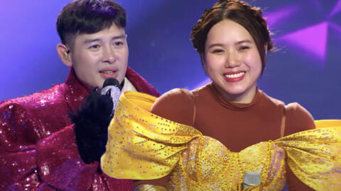 Hoàng Hải (Bố Gấu) bất ngờ thừa nhận chuyện tình cảm với Thuỳ Chi trên sân khấu Ca sĩ mặt nạ