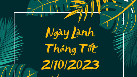 Xem ngày lành tháng tốt 2/10/2023: Bán buôn may mắn, giao dịch thuận lợi