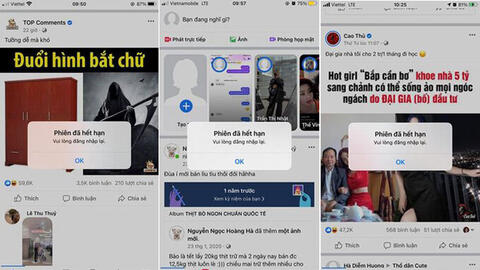 Facebook bị lỗi trên toàn thế giới