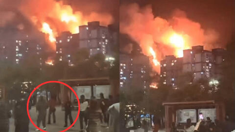 Tranh cãi cảnh nhóm phụ nữ trung niên vui vẻ nhảy múa gần tòa nhà bị cháy, dân mạng phẫn nộ: "Lòng người thờ ơ đến đáng sợ"