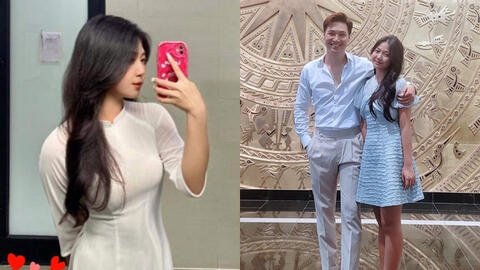 Bà xã Mạnh Trường ngạc nhiên khi xem ảnh con gái tự chụp, nam diễn viên lập tức ra lệnh "tịch thu điện thoại"