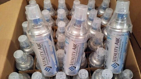 Trào lưu thở bằng không khí sạch đóng chai sẽ về Việt Nam?