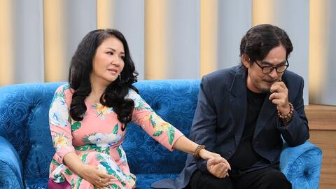 Diễn viên Ngân Quỳnh bật khóc khi ông xã mơ ước trở thành đại gia