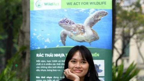 Cô gái 9x Hà Nội và sứ mệnh bảo vệ động vật hoang dã