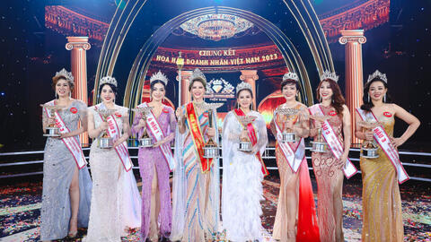 Doanh nhân Nghệ An Lê Thị Lan đăng quang Hoa hậu Doanh nhân Việt Nam 2023