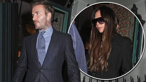 David Beckham đi ăn tối cùng cậu hai tại một nhà hàng sang trọng, fan chú ý đến điểm bất thường ở tay phải