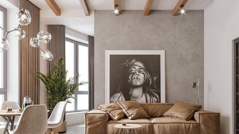 Thiết kế xà ngang trên trần nhà sẽ xua đuổi sự thịnh vượng và may mắn của cả gia đình