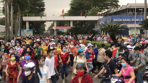 Công nhân của công ty PouYuen nhận trợ cấp thôi việc cao nhất 300 triệu đồng