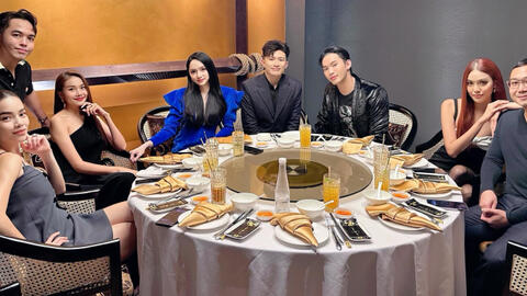 Hội "chị đại" đọ sắc nét căng trong sinh nhật Hương Giang, Lan Khuê mượn dịp tình tứ với chồng đại gia