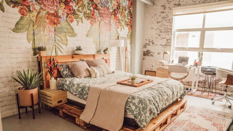 20 ý tưởng trang trí giường pallet gỗ tuyệt vời cho ngôi nhà của bạn