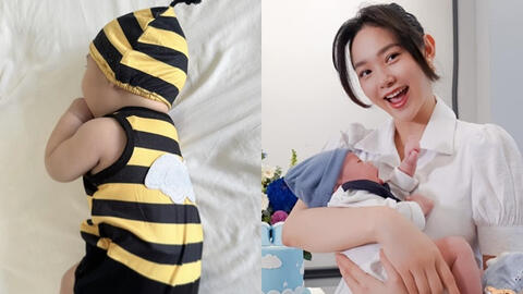 Minh Hằng tiết lộ hình ảnh đáng yêu của quý tử gần 4 tháng tuổi, ngoại hình hiện tại của nhóc tỳ gây chú ý