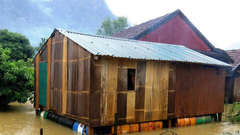 9 mô hình nhà chống lũ an toàn thích ứng với nhiều bối cảnh thiên tai tại Việt Nam