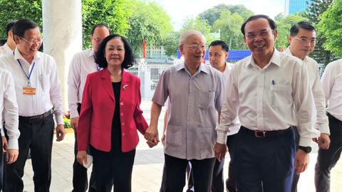 Tổng Bí thư Nguyễn Phú Trọng thăm và làm việc tại TP.HCM