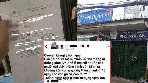 TPHCM: Lãnh đạo quận Phú Nhuận nói gì về vụ giám đốc HTX ký "giấy thông hành" cho con gái?