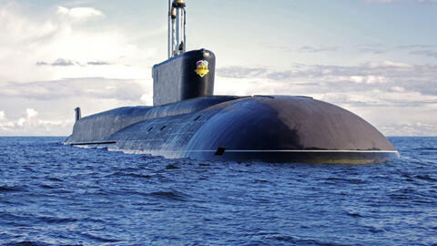 Nga trình làng tàu ngầm hạt nhân chiến lược Borey tại Army 2021