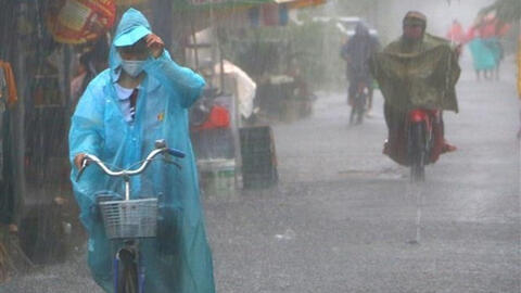 Hầu hết các khu vực trên cả nước có mưa, đề phòng sạt lở, lũ quét