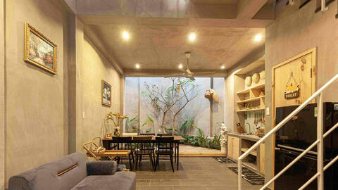 Cải tạo nhà 164m2 với kinh phí 400 triệu đồng, đẹp long lanh