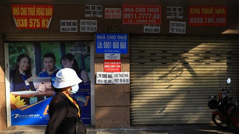 Giá thuê nhà mặt phố ở TPHCM và Hà Nội giảm mạnh