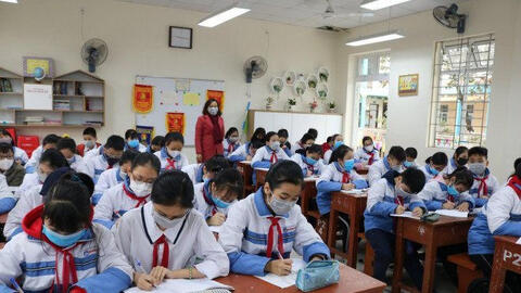 Các tỉnh, thành cho học sinh tạm dừng đến trường sau dịp Tết Nguyên đán