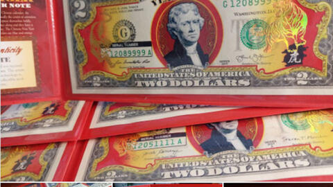 Tiền đô la in hình hổ lì xì Tết Nhâm Dần được rao bán ngập tràn trên chợ mạng