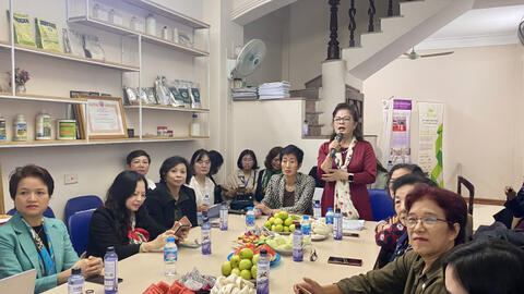 Hội nghị tổng kết hoạt động năm 2023 và định hướng hoạt động năm 2024 của Chi hội Nữ trí thức và Trung tâm COSTAS