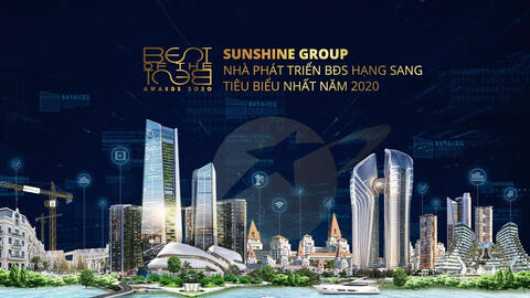 Vượt qua nhiều tên tuổi lớn, Sunshine Group được vinh danh 'Nhà phát triển BĐS hạng sang tiêu biểu nhất năm 2020'
