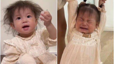 Cập nhật tình hình đi học lớp "đại học chữ to" của Pam: Ai đã khiến em "bơ phờ" thế này?