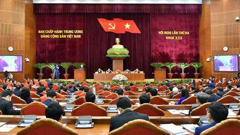 Khai mạc Hội nghị Trung ương 3: Lấy phiếu 23 chức danh trước khi giới thiệu ra Quốc hội