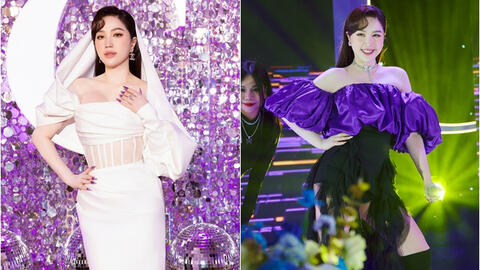 Bảo Thy khoe giọng ca ngọt ngào và vòng eo con kiến trên sân khấu, tiết lộ giảm được 3kg trong 1 tuần