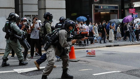 Người dân Hong Kong biểu tình phản đối dự luật hình sự hóa những hành vi thiếu tôn trọng quốc ca Trung Quốc