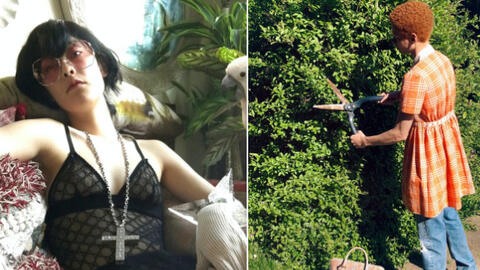 Người mẫu Gucci tái hiện cuộc sống đời thường trong đại dịch