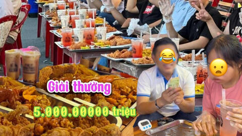 Xôn xao thử thách ăn hết suất khổng lồ nhận thưởng: người chơi thắng thuyết phục, chủ quán lại ngậm ngùi tiếc nuối
