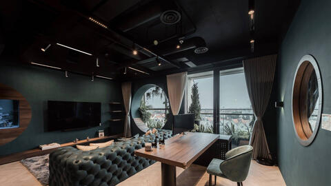 Cải tạo 2 căn hộ cũ thành nhà 130 m2 sang trọng