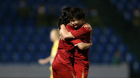 Tuyển nữ Việt Nam có bàn thắng lịch sử trước đội tuyển Úc