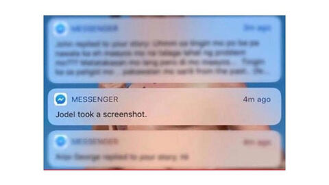 Facebook sẽ gửi thông báo cho bạn biết ai đang chụp màn hình story hoặc tin nhắn message