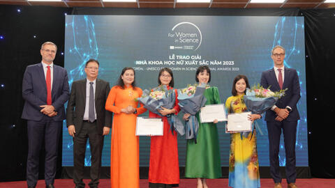Giải thưởng L’Oréal – UNESCO Vì sự phát triển phụ nữ trong khoa học vinh danh 3 Nhà khoa học nữ xuất sắc năm 2023