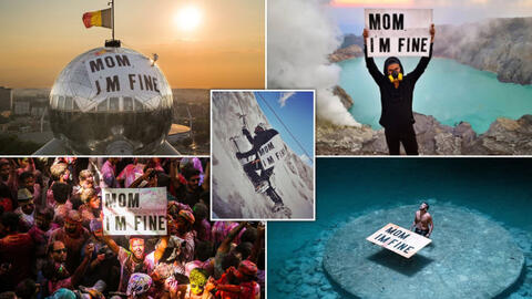 Phiêu lưu khắp thế giới cho thỏa đam mê nhưng "sợ mẹ lo", người đàn ông có cách trấn an cực ấm áp ai thấy cũng rưng rưng xúc động