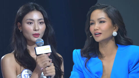 H'Hen Niê gây tranh cãi vì câu hỏi kém duyên ở Hoa hậu Hoàn vũ Việt Nam