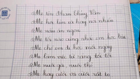 Cậu bé viết văn tả tài uống rượu của mẹ, câu cuối chốt hạ khiến các ông bố đọc phải giật mình