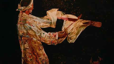 Triển lãm sơn mài “ Vân Du” về đạo mẫu của họa sĩ Trần Tuấn Long