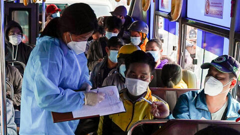 Huy động 30 xe khách đưa người miền Tây rời TP.HCM