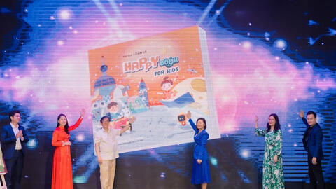 Ra mắt dự án "Happy book for kids" - đồng hành cùng những người làm cha làm mẹ