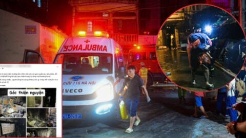 Người dân tiếc thương các nạn nhân xấu số, chung tay hỗ trợ các gia đình bị nạn trong vụ cháy chung cư mini