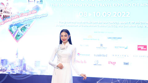 Hoa hậu Thùy Tiên trở thành Đại sứ truyền thông Hội chợ Du lịch Quốc tế Thành phố Hồ Chí Minh 2022