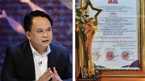 Nghệ nhân Lê Văn Khánh được vinh danh TOP 10 nghệ nhân văn hóa  tiêu biểu của ASEN năm 2023