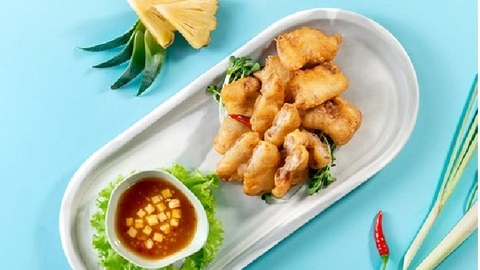 Món ngon mỗi ngày: Ba chỉ xiên que chiên giòn