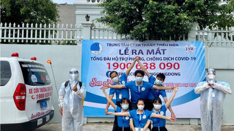 Tổng đài cứu trợ thực phẩm, mai táng miễn phí, cấp cứu cộng đồng chính thức ra mắt